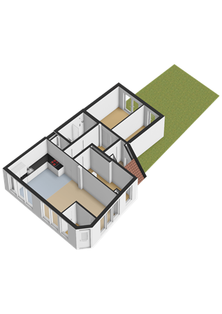 Floorplan - Laan van Eik en Duinen 121, 2564 GN Den Haag